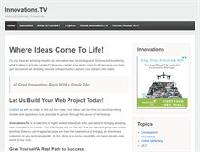 Tablet Screenshot of innovations.tv